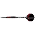 Karella Steeldart XT-2, 21 g, Barrellänge 55 mm, Darts für Einsteiger, Schwarz, Gold