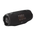 JBL Charge 6, tragbarer Bluetooth-Lautsprecher, 28 Stunden Akkulaufzeit, IP68 wasserdicht, Staub- und stoßfest, JBL Pro Sound mit AI Sound Boost, Auracast Multi-Speaker, Schwarz