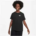 Nike Sportswear T-Shirt K NSW TEE EMB FUTURA LBR für Jugendliche, gerader Schnitt, sportlicher Stil schwarz XS (116/122)