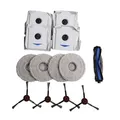 Hauptbürste und Wischtuch Set für Ecovacs für DEEBOT N30 Staubsauger