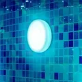 New Garden Papaya LED Pool-Lampe Akku Fernbedienung warmweißes und Multicolor RGB Licht IP68
