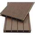 HOME DELUXE WPC Terrassendielen SAMANA (2,20 m) (2m², Dunkelbraun)