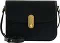 Ted Baker Leder Umhängetasche Schultertasche Kkayli Polished Leather Satchel Bag Black schwarz