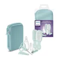 Philips Avent Babypflege-Set SCH401/00 Nagelknipser Nasensauger Kamm Bürste 9 tl