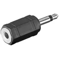 Audio-Steckadapter 3,5mm-Mono-Klinkenstecker auf 3,5mm-Stereo-Klinkenbuchse