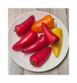 15x Bio Mini Snack Paprika Mix Reich an Vitamin C. Gemüse Pflanzen - Samen A146
