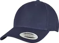 Flexfit Unisex Kappe 5-Panel Premium Curved Visor Snapback Cap Baseballkappe, Navy, one Size
