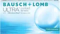 Bausch + Lomb Ultra, sphärische Premium Monatslinsen, Kontaktlinsen weich, 3 Stück BC 8.5 mm/DIA 14.2 / +0.75 Dioptrien
