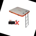 VEVOR Aufblasbare Schwimmmatte Badeplattform 6x5 mit Tragetasche Leiter