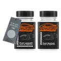 TRISTARcolor Autolack Lackstift Set für Mercedes/Daimler Benz 180 Silber Metallic Basislack Klarlack je 50ml