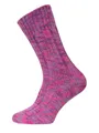 HomeOfSocks Socken 100% Schurwoll Socken Bunt Warm Warm und Dick 100% Schurwolle Handgestrickt-Optik
