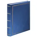 Hama Fotoalbum Super Jumbo Album "London", 34x35 cm, 80 weiße Seiten, blau