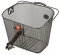 Prophete 6453 Fahrradkorb "City", mit Lenkervorbauadapter, abnehmbar, engmaschig