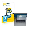 BROTECT (2 Stück Schutzfolie für Apple MacBook Pro 15" 2019 (Touch Trackpad) Displayschutz Folie Ultra-Klar