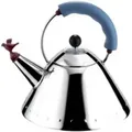 Alessi 9093, 2 l, Edelstahl, Blau, Edelstahl, Polyamid, 220 mm