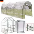 Garten Gewächshaus Frühbeet Grow Zelt mit Stahlrahmen Treibhaus Pflanzenregal