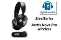 SteelSeries Arctis Nova Pro wireless +++ TOP / OHRPOLSTER + KOPFBAND NEU +++