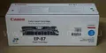 Original Canon EP-87 Toner Cyan 7432A003 LBP-2410/LBP-87