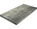 Beton Terrassenplatte iStone Pure weiß-schwarz 80 cm x 40 cm x 4 cm