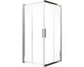 Eckeinstieg mit Schiebetür SCHULTE Kristall/Trend ExpressPlus 80x90 cm Klarglas