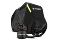 Dunlop Fahrradschutzhülle Fahrradgarage Rad Abdeckung bike cover L, Premium Fahrradabdeckung Anti Rost 200x92x120 cm mit Transportbeutel