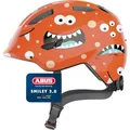 ABUS Unisex, Fahrradhelm, Orange (Orange Monster), S (45-50 cm)