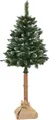 Moritz Weihnachtsbaum künstlich 180 cm mit Schnee Schnellaufbau Stecksystem Tannenbaum kaukasische Tanne Unecht naturgetreu mit Ständer
