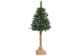 Moritz Künstlicher Weihnachtsbaum 180 cm auf Stamm mit Schnee, Nordmanntanne, Christbaum Tannenbaum Dekobaum Kunstbaum