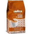 Lavazza Crema E Aroma 1KG Kaffeebohnen Stärke: 8/10 rundes & intensives Aroma