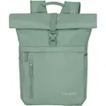 Travelite Rollup Fahrrad Rucksack Kurierrucksack Daypack Notebookfach light green - Grün