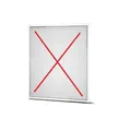 Verstellbares Fenster-Moskitonetz TESA FALT 80-140 cm