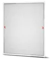 Verstellbares Fenster-Moskitonetz TESA FALT 80-140 cm