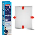 tesa Fliegenschutz-Fenster FALT 80 x 80 - 140 x 140 cm weiß/weiß  Fliegengitter