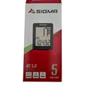 SIGMA BC 5.0 WR | kabelgebundener Fahrradcomputer mit 5 Funktionen | Einsteiger