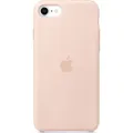 Apple Silikon Case Pink, für iPhone SE (2022,2020) / 8 / 7, MXYK2ZM/A - Rosa/Beige