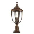 Antikes Braun Durchsichtig Klassisch Stehlampe Außenlampe Garten IP44