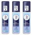 CD MEN Cool Freshness 48h Deodorant Zerstäuber Deo Spray 0% Aluminium 3x 75ml
