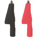 Testboy Krokoklemmensatz (schwarz / rot) Krokodilklemmen-Set Schwarz, Rot 1 Set