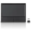 Perixx PERIPAD-704 kabelloses Touchpad, tragbares Trackpad für Desktop- und Laptop-Benutzer, 12 x 9 x 1,9 cm (kabellos), schwarz Wireless