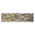 ZooPaul 3D Aquarium Rückwand Struktur Stein 200x60 cm Aquarienhintergrund Hintergrund Terrarium Dekoration