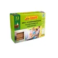 5er Pack Naturholz-Kohleanzünder 72er Würfel 1828