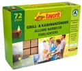 Favorit Anzünder aus Naturholz 72er Pack