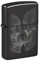 Zippo Sturmfeuerzeug - X-Ray Kiss, High Polish Black, Photo Image - Nachfüllbar - Wiederverwendbar - Windfestes Design - Geschenkbox - Made in USA