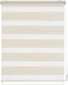 Lichtblick Duo Rollo Klemmfix, ohne Bohren Natur, 80 cm, 80 cm x 150 cm (B x L) KDR.080.150.20
