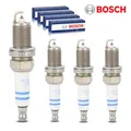 4X BOSCH 0242235776 ZÜNDKERZE FÜR BMW E46 E91 E90 E92 E93 E81 E82 E87 E88 E60