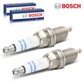 2X BOSCH 0242235776 ZÜNDKERZE FÜR BMW E46 E91 E90 E92 E93 E81 E82 E87 E88 E60