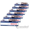 6x BOSCH ZÜNDKERZEN SUPER passend für AUDI A6 C6 V6 + QUATTRO+AVANT BMW 5er E60
