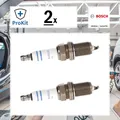 2x ORIGINAL® Bosch Zündkerze für Audi A6 C6 Avant A6 C5 Avant A6 C6 BMW 1 X3