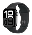 Apple Watch 10 GPS Diamantschwarz Alu 42mm Sportarmband Schwarz  NEU!! ✅
