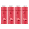 WELLA INVIGO COLOR BRILLIANCE Shampoo Coarse für kräftiges Haar 4x 1000 ml